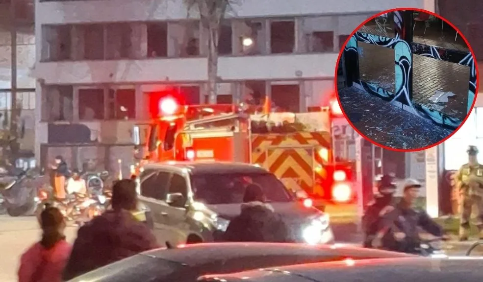 Edificio de la U. Nacional explotó durante enfrentamientos Una fuerte explosión se registró en un edificio de la Universidad Nacional, en medio de los enfrentamientos entre encapuchados y la Unidad de Diálogo y Mantenimiento del Orden (UNDMO).
