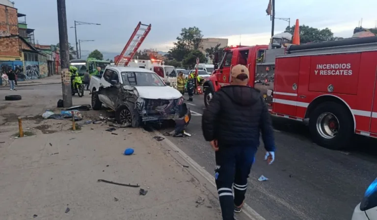 En Kennedy ciclista murió arrollado por camioneta