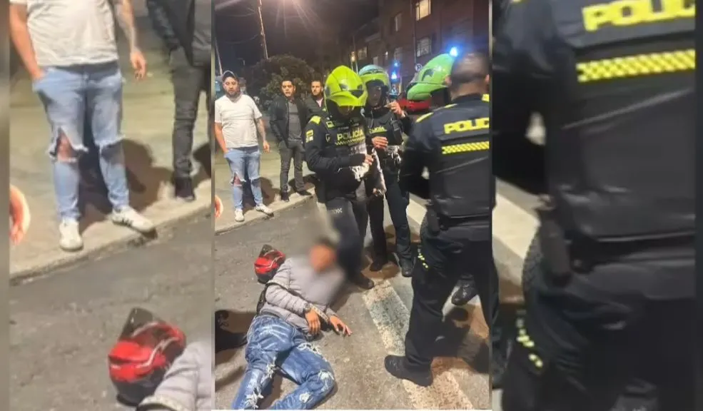 En Teusaquillo, pillo cayó herido en pleno robo Como de película fue la captura de un sujeto que intentaba cometer un hurto junto a otro cómplice, quien logró escapar y ahora es buscado por las autoridades. La escena terminó con uno de los pillos herido y tirado en plena calle de la localidad de Teusaquillo, en Bogotá.