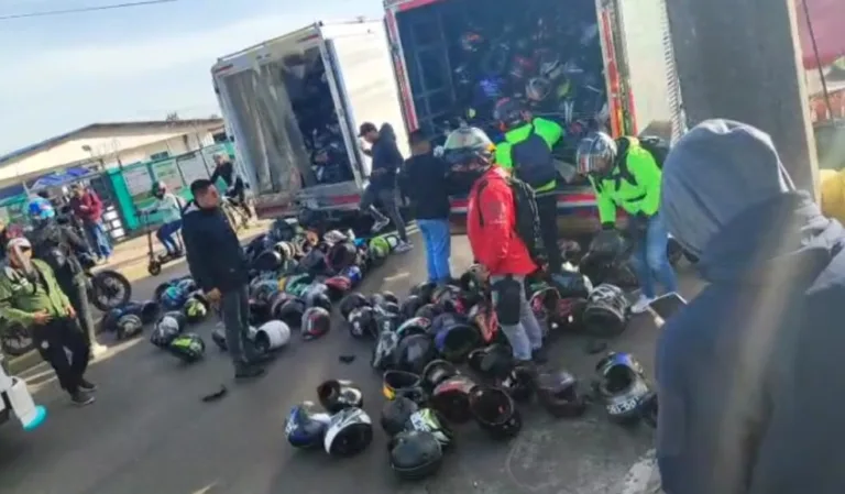 En vivo así va la movilidad por manifestaciones de motociclistas y conductores
