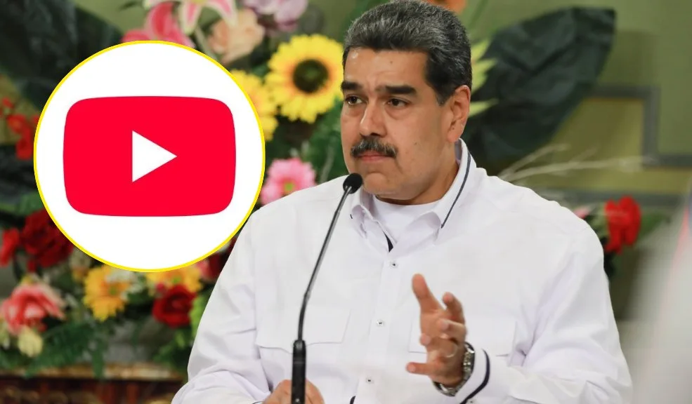 Maduro arremete contra YouTube tras la eliminación de su canal