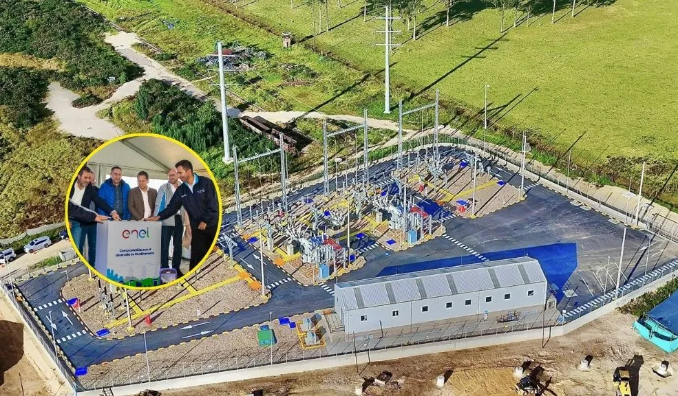 Nueva Subestación Eléctrica Tren de Occidente de Enel refuerza la energía en Cundinamarca 5 Nueva Subestación Eléctrica Tren de Occidente de Enel refuerza la energía en Cundinamarca Enel Colombia pone en operación la nueva Subestación Eléctrica Tren de Occidente, la cual le dará energía al tren 100% eléctrico que transportará a 130.000 personas entre Bogotá y los municipios de Facatativá, Madrid, Mosquera y Funza.