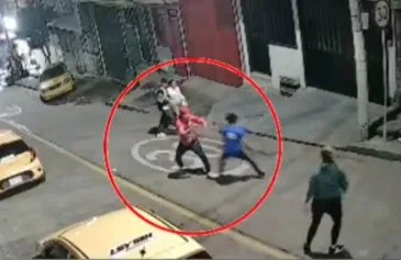 Se conoce el momento en el que menor asesinó a un joven en medio de una riña en San Cristóbal
