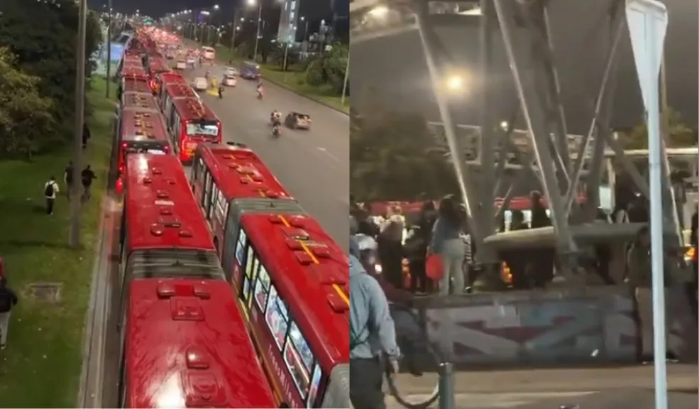 Troncal Américas de TransMilenio, colapsada por manifestaciones 4 Troncal Américas de TransMilenio, colapsada por manifestaciones En la noche del jueves 18 de septiembre, una manifestación en la Avenida Ciudad de Cali con Américas colapsó la operación de TransMilenio. A continuación, el reporte.