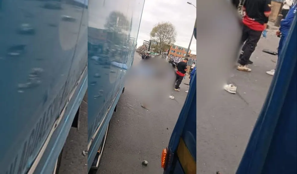 Accidente en Av. Mutis: conductor que atropelló a moteros y mató a 2 personas se fugó 2 Accidente en Av. Mutis: conductor que atropelló a moteros y mató a 2 personas se fugó La Policía confirmó que el conductor del vehículo particular implicado en el grave accidente de tránsito de esta mañana en la Avenida Mutis, que causó la muerte de 2 personas, se dio a la fuga tras el impacto.