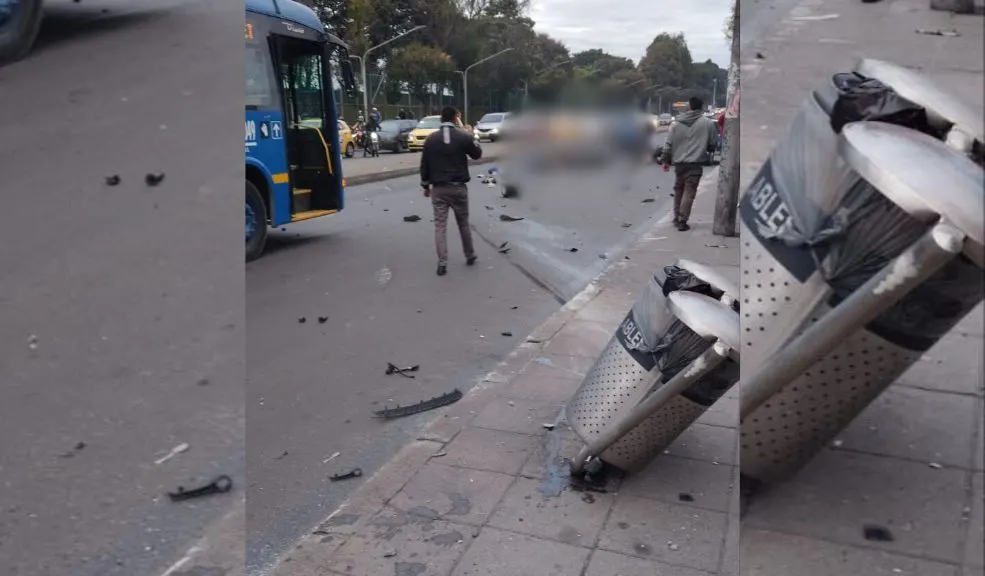 Accidente en Av. Mutis: conductor que atropelló a moteros y mató a 2 personas se fugó 1 Accidente en Av. Mutis: conductor que atropelló a moteros y mató a 2 personas se fugó La Policía confirmó que el conductor del vehículo particular implicado en el grave accidente de tránsito de esta mañana en la Avenida Mutis, que causó la muerte de 2 personas, se dio a la fuga tras el impacto.