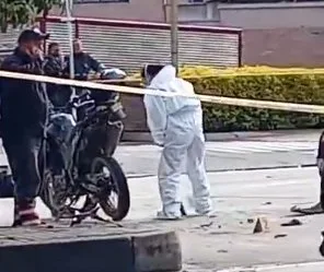 Accidente en Suba motociclista murió tras chocar con una grúa
