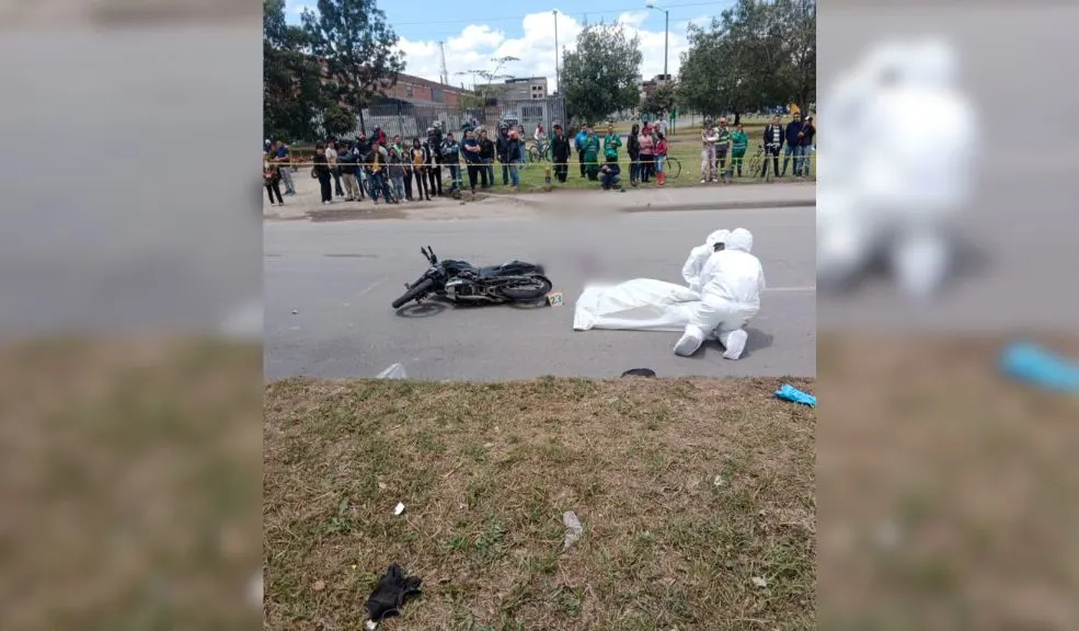 Accidente vial en Fontibón: motociclista murió arrollado por un camión 2 Accidente vial en Fontibón: motociclista murió arrollado por un camión Una mujer que se movilizaba en moto murió arrollada por un camión en la localidad de Fontibón.