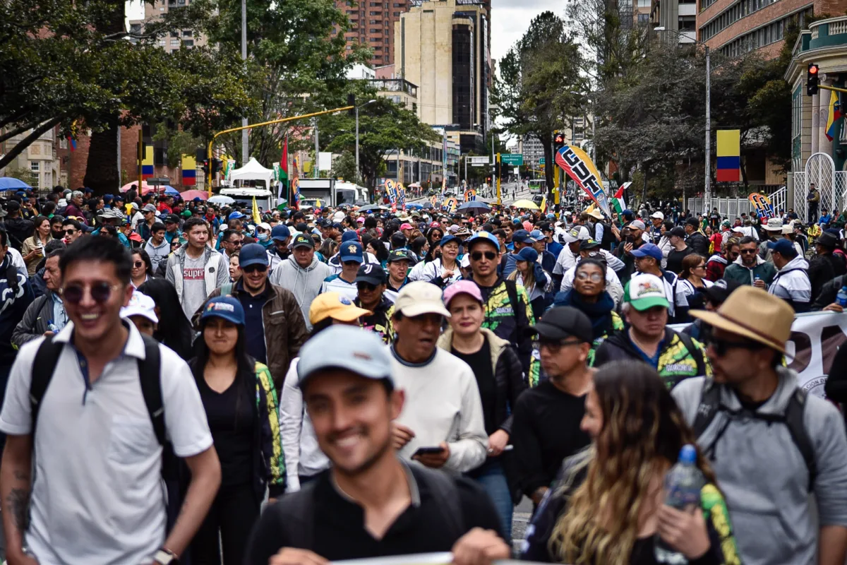 Alcalde Carlos Fernando Galán pidió apoyo ciudadano para recuperar el orden y la seguridad en Bogotá