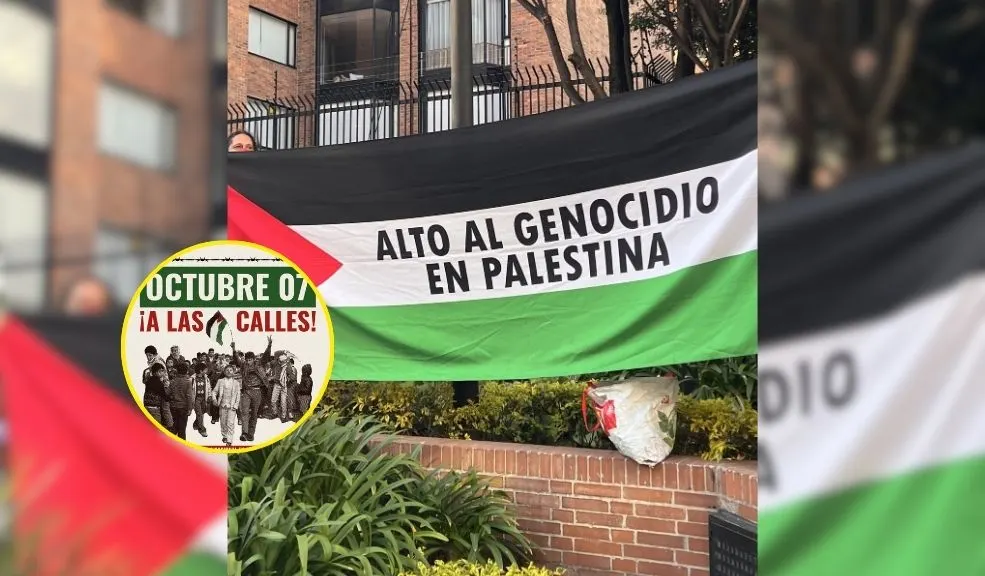 Bogotá se prepara para una jornada de manifestaciones en apoyo a Palestina 2 Bogotá se prepara para una jornada de manifestaciones en apoyo a Palestina Hoy, el país será escenario de manifestaciones propalestinas para exigir el cese de la ocupación israelí en Gaza, coincidiendo con el segundo aniversario del ataque de Hamás.