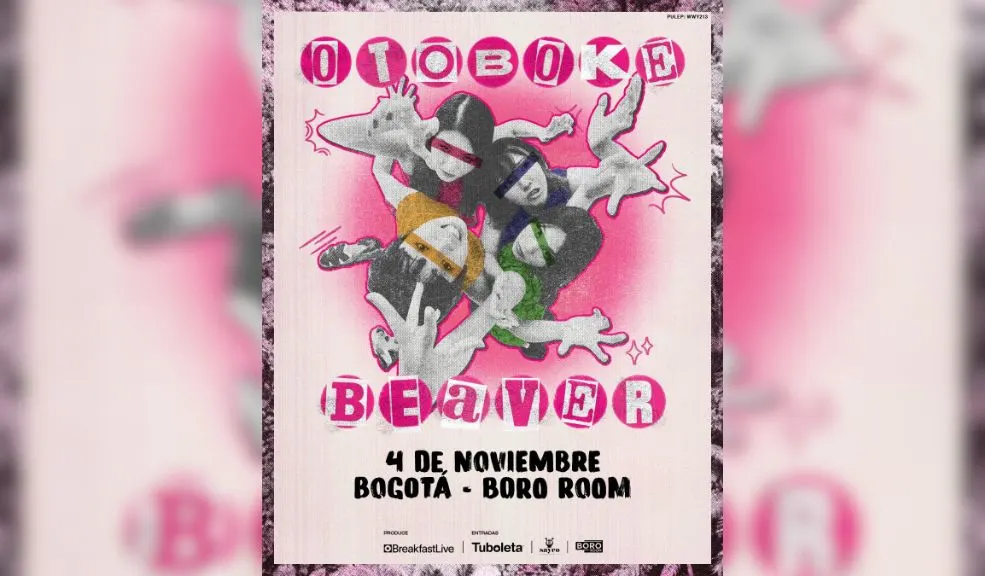 El cuarteto de punk japonés ‘Otoboke Beaver’ llega a Bogotá por primera vez El explosivo punk japonés de Otoboke Beaver llegará por primera vez a Bogotá para un esperado concierto en el Boro Room el próximo 4 de noviembre de 2025.