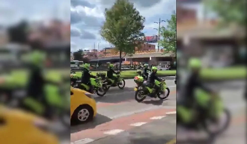 En Teusaquillo: capturaron a un hombre por presunto robo de celular En medio del caos de movilidad en Bogotá, se registró una persecución policial en la Avenida NQS que culminó con la captura de un hombre en la localidad de Teusaquillo por el presunto robo de un celular.