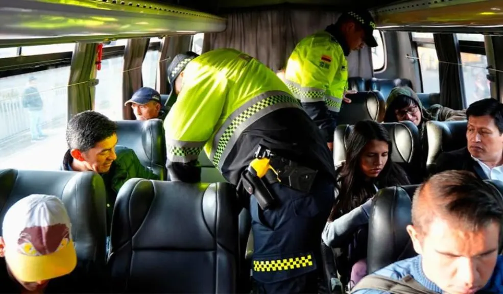 Llega la semana de receso y refuerzan la seguridad en terminal norte de Bogotá Megatoma de seguridad y control en Terminal del Norte con más de 200 uniformados para garantizar viajes tranquilos durante la semana de receso.