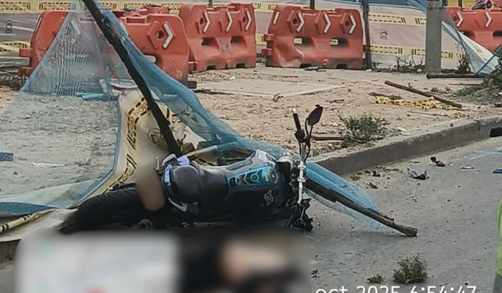 Accidente fatal en la Av.1 de Mayo: motociclista fue la víctima