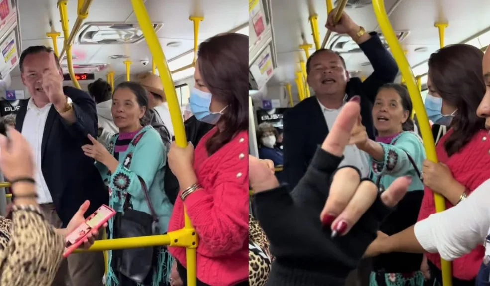 En Transmilenio: querían 'exorcizarlo' por su forma de vestir 1 En Transmilenio: querían 'exorcizarlo' por su forma de vestir