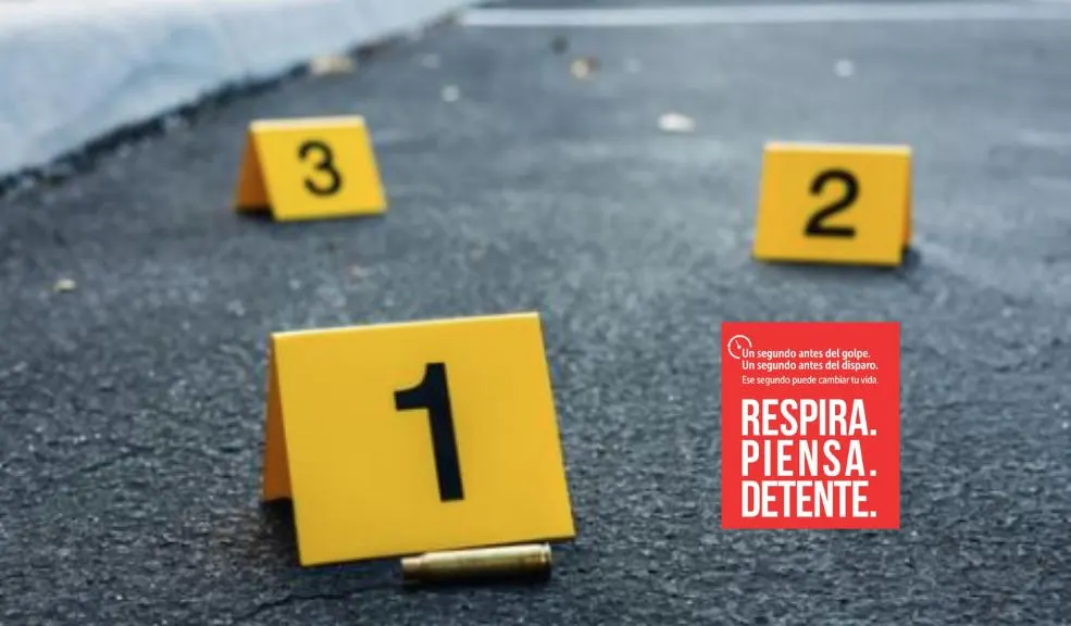 'Un segundo antes': la nueva apuesta de Bogotá para frenar los homicidios 'Un segundo antes': la nueva campaña del Distrito que busca frenar la violencia que nace de la intolerancia y transformar ese instante fatal en una oportunidad para pensar, respirar y detenerse antes de atacar.