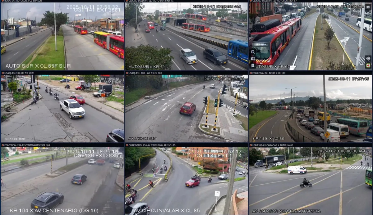 Movilidad en Bogotá: así avanza el tráfico este sábado de puente festivo