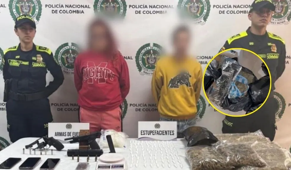 Capturan en Bosa a una pareja proveedora de droga de tres bandas delincuenciales 3 Capturan en Bosa a una pareja proveedora de droga de tres bandas delincuenciales Un operativo policial en la localidad de Bosa culminó con la captura en flagrancia de un hombre y una mujer señalados de abastecer de droga y armas a tres bandas delincuenciales.
