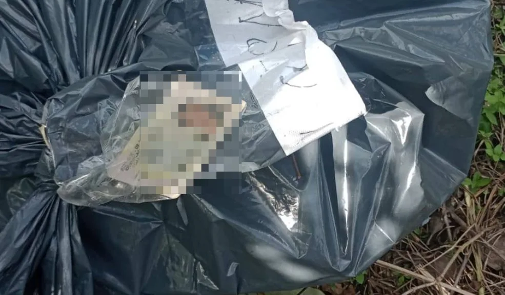 Macabro hallazgo de cuerpo de una mujer dentro de una bolsa plástica en Anolaima