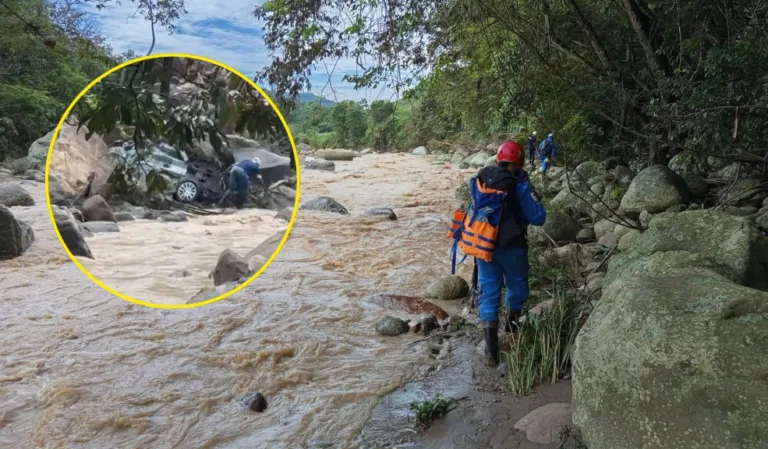En Cundinamarca se conocen más detalles de la avalancha en Silvania que dejó un muerto y tres desaparecidos