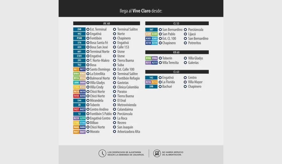 Estas son las rutas de TransMilenio para el concierto de Blessd 3 Estas son las rutas de TransMilenio para el concierto de Blessd TransMilenio reforzará su operación para movilizar de forma segura a los asistentes del concierto de Blessd.