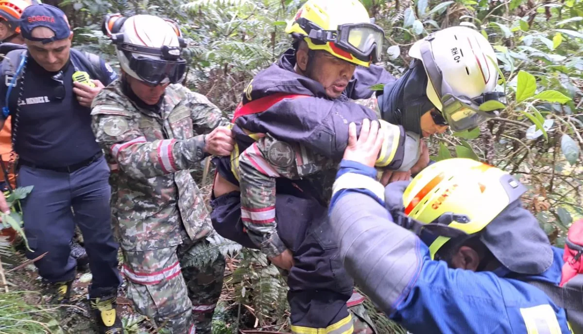 En Monserrate: rescataron con vida a extranjero que estuvo dos días perdido