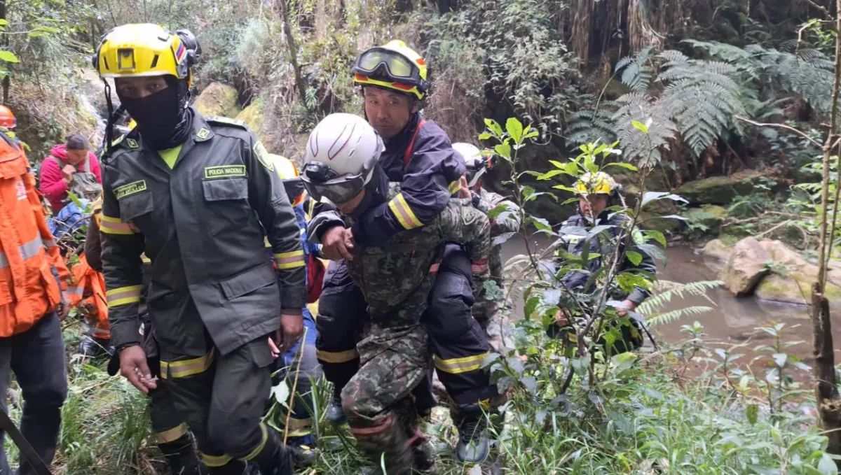 En Monserrate: rescataron con vida a extranjero que estuvo dos días perdido