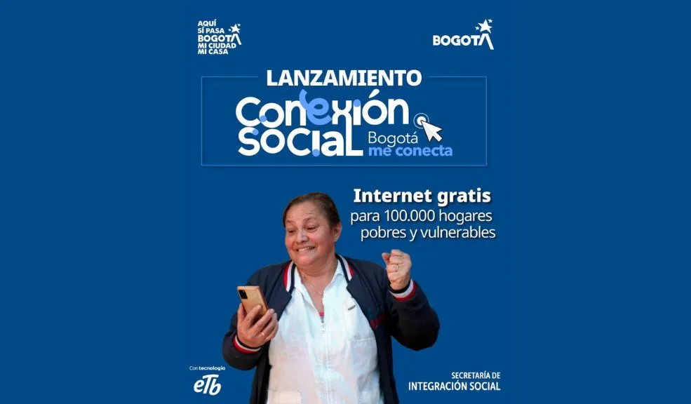 Hogares pobres y vulnerables recibirán internet gratis por parte del Distrito El Distrito busca reducir la brecha digital y aliviar el bolsillo de miles de familias con el lanzamiento de 'Conexión Social, Bogotá te Conecta', un programa que promete llevar internet fijo gratuito a 100.000 hogares en condición de pobreza y vulnerabilidad.