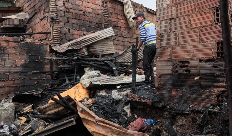 Incendio en Soacha dejó cinco viviendas consumidas y 15 personas damnificadas