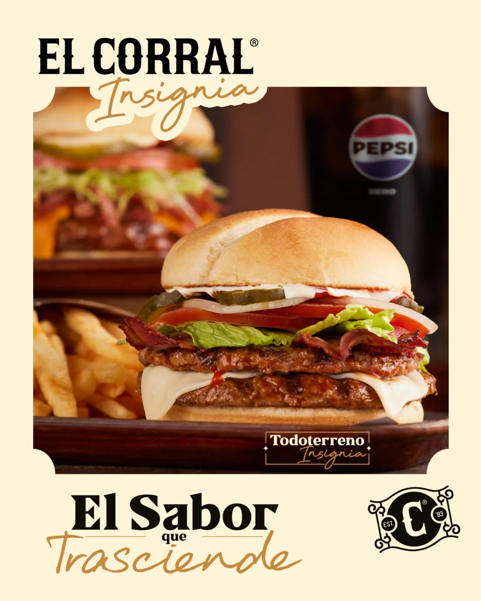 Con 18 millones de clientes al año y 45% del mercado, El Corral lanza ‘Insignia’ y proyecta fuerte expansión nacional 1 El Corral