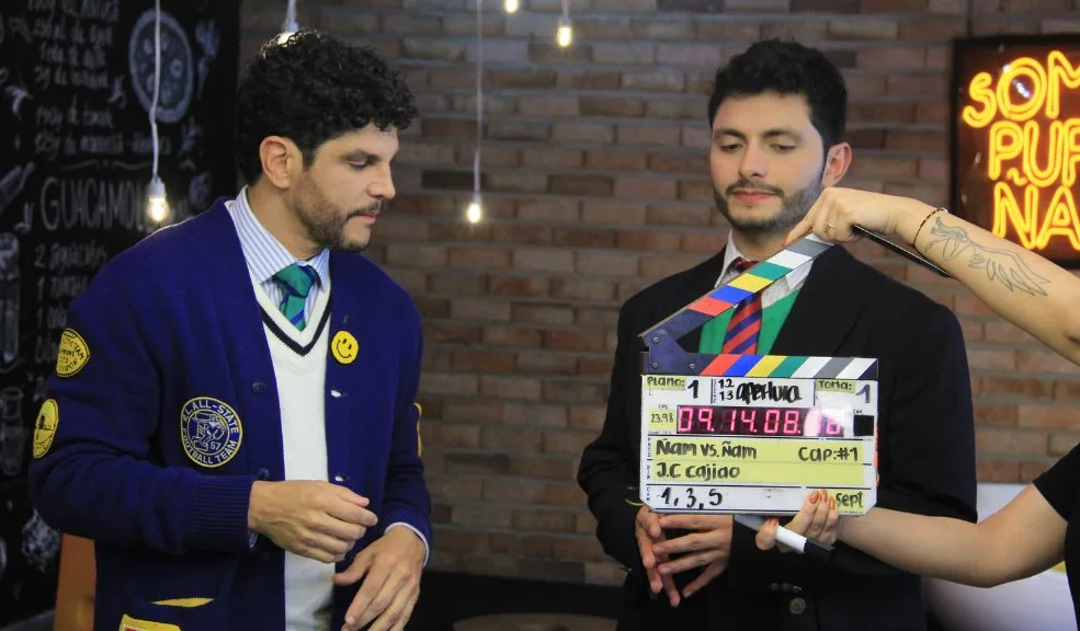 Entrevista con Los del Ñam: estrenan programa de TV donde se pondrán a prueba en la cocina La dupla viral de cocina se enfrenta: 'Ñam vs. Ñam' llega este sábado a la TV internacional. Q'HUBO entrevistó a Los del Ñam, quienes llevarán su carisma y recetas de las redes a la pantalla.
