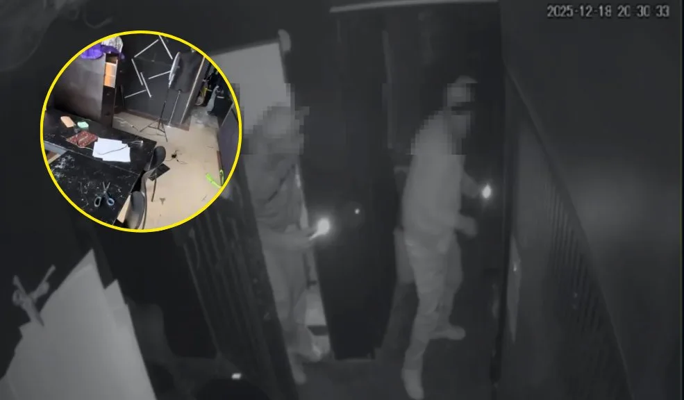 Delincuentes forzaron la cerradura y se llevaron millonario botín de un reconocido diseñador 2 Delincuentes forzaron la cerradura y se llevaron millonario botín de un reconocido diseñador
