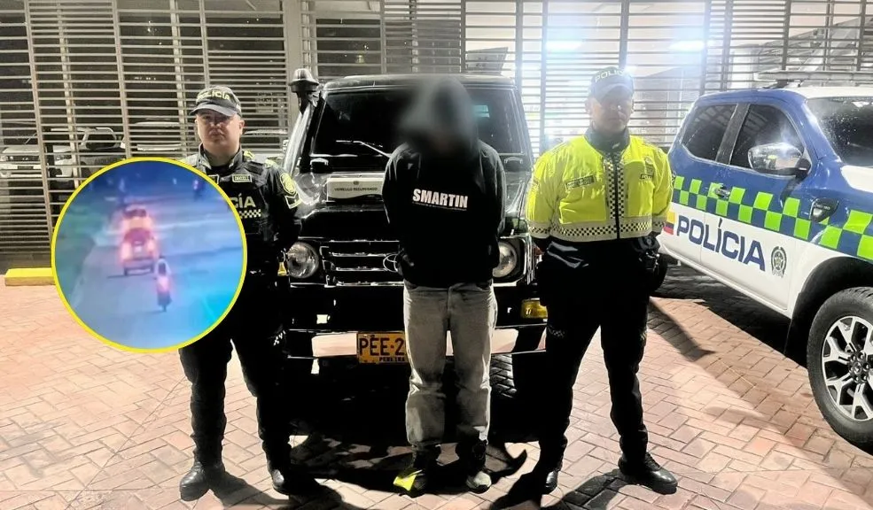En Ciudad Bolívar: capturan a dos hombres con historial delictivo tras intentar huir en un carro robado Una rápida acción de la Policía Nacional en Ciudad Bolívar permitió la captura en flagrancia de dos hombres que intentaban huir en una camioneta robada.