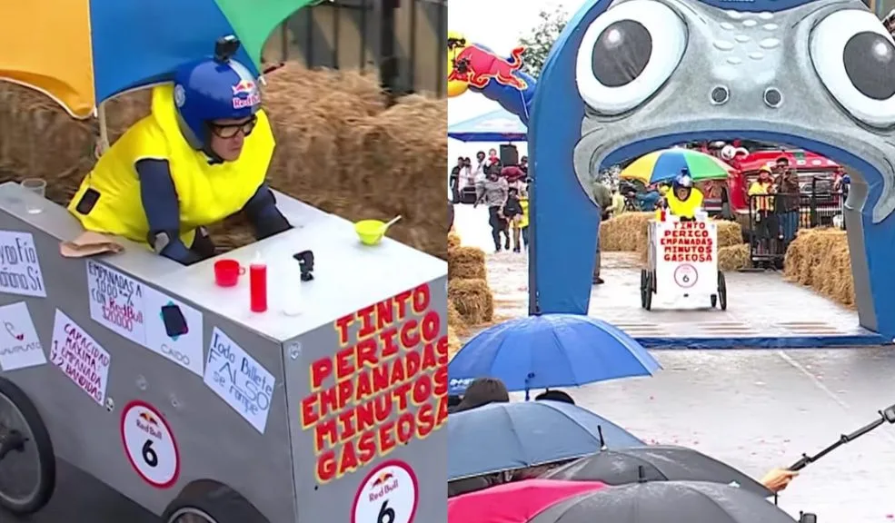 Carrito de tintos compitió en el Red Bull SoapBox Race: así le fue 1 Carrito de tintos compitió en el Red Bull SoapBox Race: así le fue