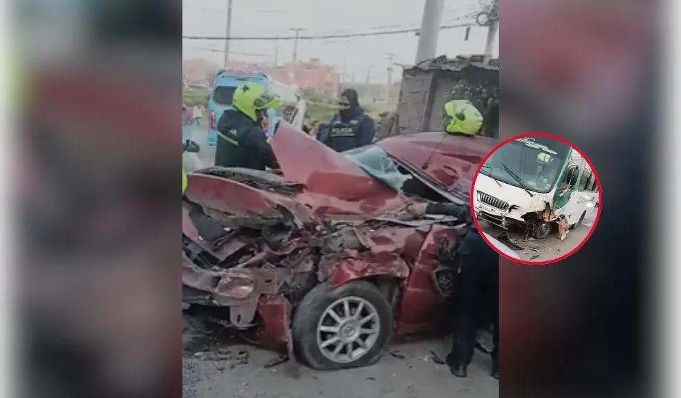 Soacha: impactante accidente entre buseta y automóvil en Ciudad Sucre En la madrugada de este 8 de diciembre se registró un impactante accidente en Ciudad Sucre (Soacha). En la colisión estuvieron involucrados una buseta y un automóvil; una persona falleció y varias más resultaron heridas.