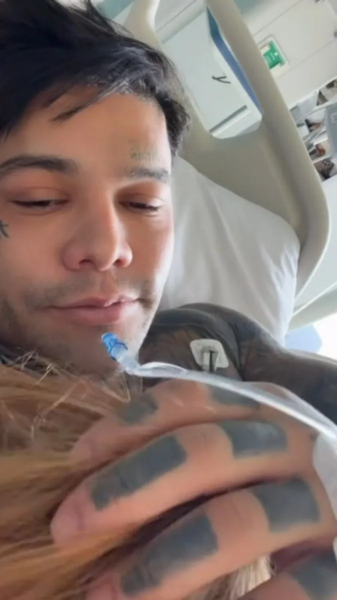 Yeferson Cossio fue hospitalizado de urgencia por problemas en el corazón casi me muero