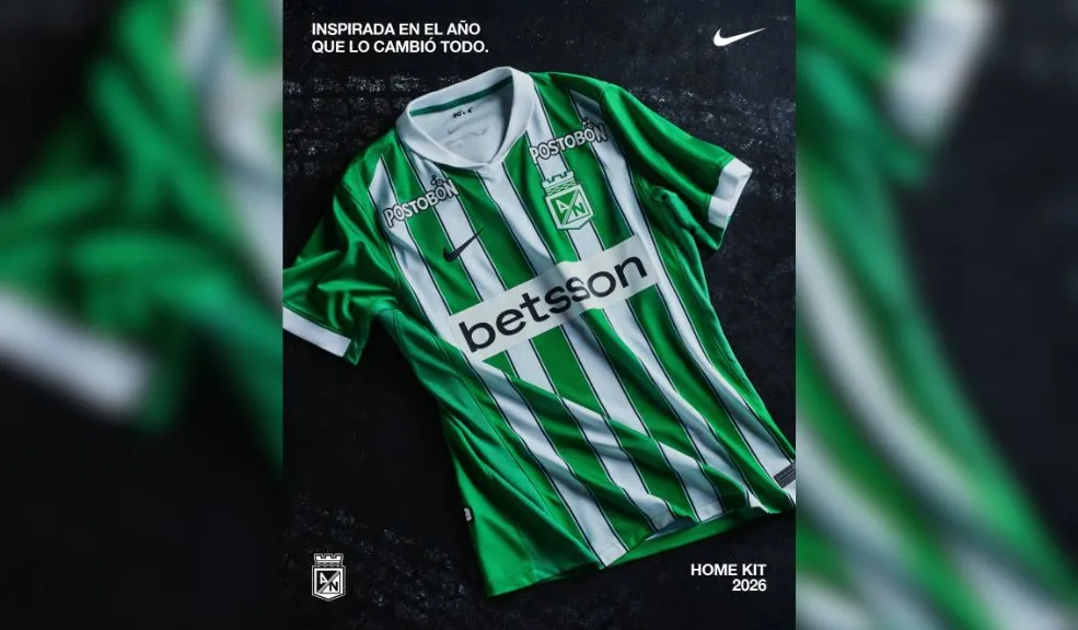 ¿Le gustó? Nacional presentó su camiseta 2026, un homenaje a su segunda gloria continental 1 ¿Le gustó? Nacional presentó su camiseta 2026, un homenaje a su segunda gloria continental Atlético Nacional estrenará indumentaria para el 2026. El conjunto 'Verdolaga' presentó su nuevo uniforme, el cual rinde homenaje a un título histórico en la trayectoria del club. Aquí le mostramos todos los detalles.