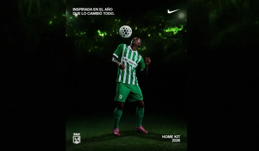 ¿Le gustó? Nacional presentó su camiseta 2026, un homenaje a su segunda gloria continental 2 ¿Le gustó? Nacional presentó su camiseta 2026, un homenaje a su segunda gloria continental Atlético Nacional estrenará indumentaria para el 2026. El conjunto 'Verdolaga' presentó su nuevo uniforme, el cual rinde homenaje a un título histórico en la trayectoria del club. Aquí le mostramos todos los detalles.