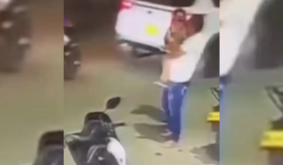 EN VIDEO: Un bebé salvó la vida de su padre durante un ataque sicarial 1 bebe