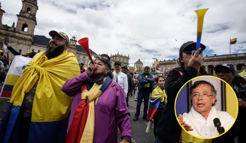 En vivo: así avanza la movilización convocada por Petro en defensa de la soberanía colombiana Le contamos cómo avanza la movilización convocada por el presidente Gustavo Petro en la Plaza de Bolívar este 7 de enero para defender la soberanía de Colombia.