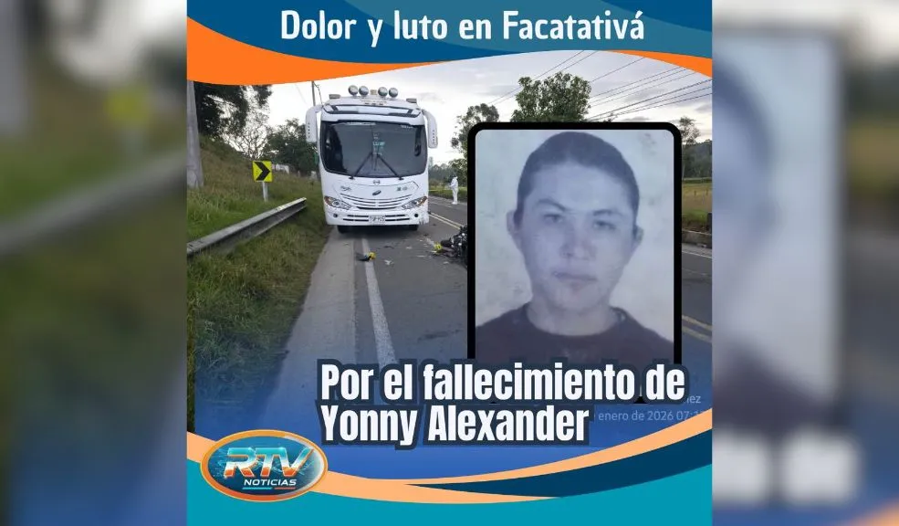 Esta es la identidad del motociclista que murió en un accidente de tránsito en Facatativá Se estableció la identidad del motociclista que perdió la vida en un fatal accidente en una carretera de Facatativá (Cundinamarca). Esto es lo que se sabe del hecho.