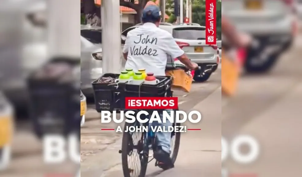 Este fue el regalo de Juan Valdez a ‘John Valdez’ el vendedor de tintos Conocido en las calles como ‘John Valdez’, este vendedor de café se hizo famoso por su impecable presentación y por adaptar, con ingenio, la identidad de la marca más emblemática del país para su emprendimiento personal.