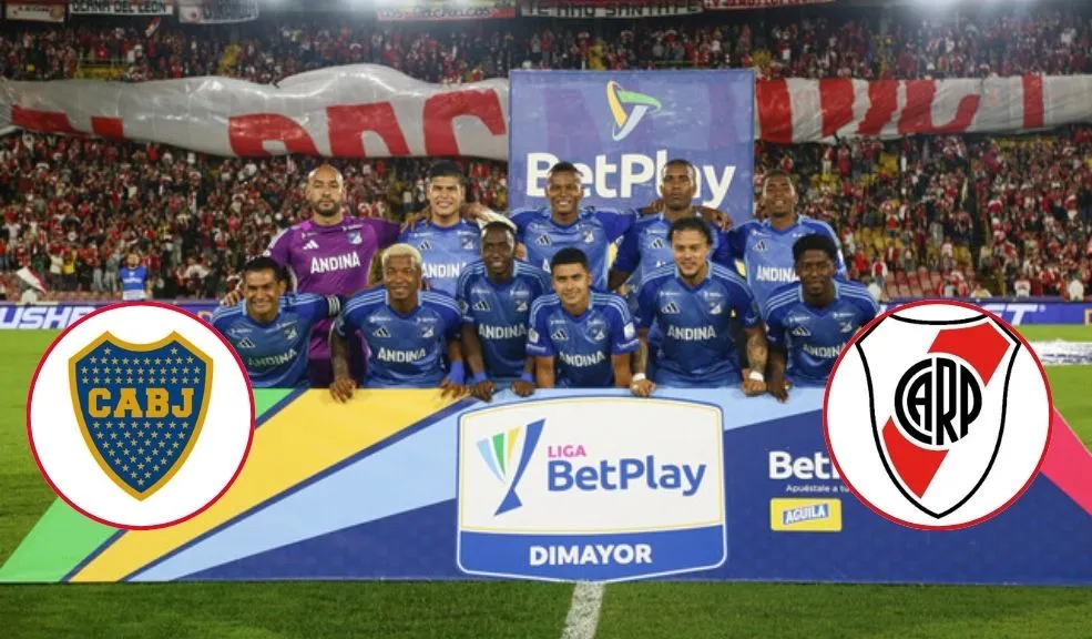 Millonarios enfrentará a River Plate y también a Boca Juniors: fecha y hora 7 Millonarios enfrentará a River Plate y también a Boca Juniors: fecha y hora Millonarios iniciará su pretemporada con una gira internacional de alto nivel. Desde Argentina se confirma que el conjunto 'Embajador' enfrentará a los dos gigantes del continente: Boca Juniors y River Plate.