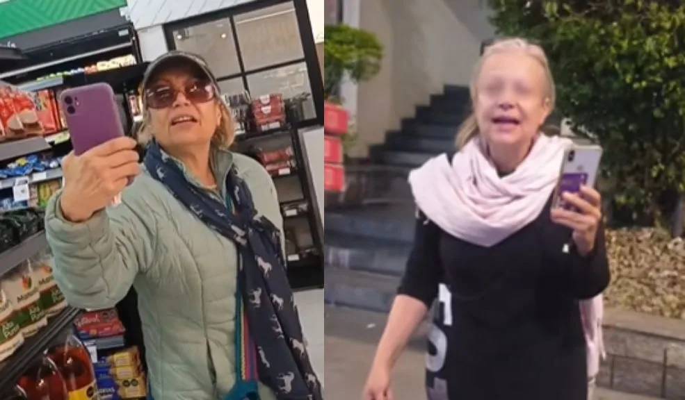 Mujer habría agredido a un repartidor de pizza por llegar tarde y no decirle “doña Liliana” 4 Mujer habría agredido a un repartidor de pizza por llegar tarde y no decirle “doña Liliana” Tras la masiva difusión de la agresión de una mujer identificada como Liliana a un repartidor de pizzas, en la que lo ataca verbalmente y golpea su motocicleta, a la misma mujer se le ha relacionado con otro hostigamiento a unas trabajadoras de un supermercado.