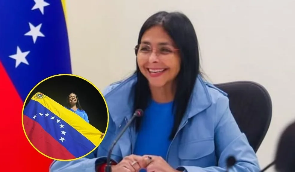 Delcy Rodríguez es la presidenta encargada de Venezuela: descartan a María Corina Machado