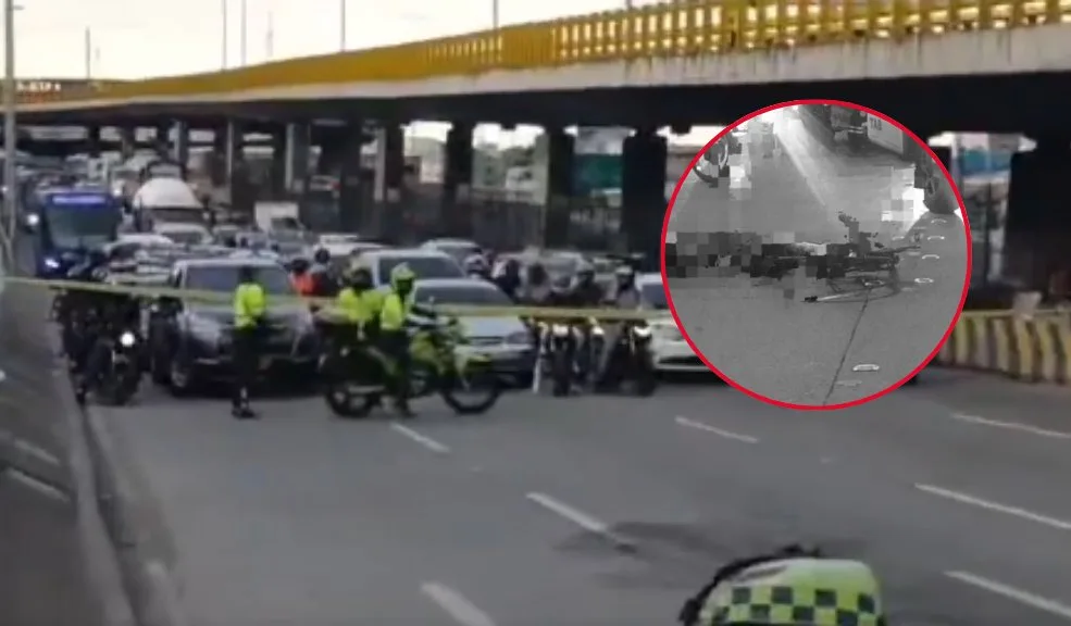 En Los Mártires: ciclista murió tras accidente en la NQS