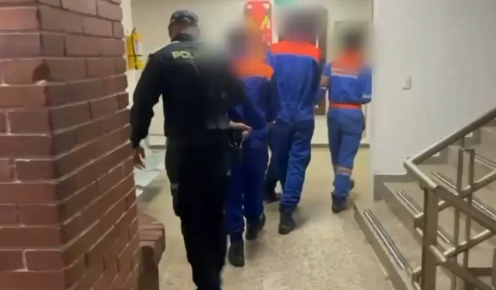 Rafael Uribe tres capturados que usaban uniformes falsos para hurtar cajas de comunicaciones
