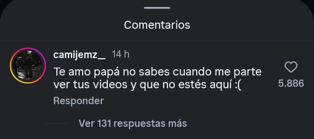 “Te amo papá” hija de Yeison Jiménez rompe el silencio con un mensaje a su padre