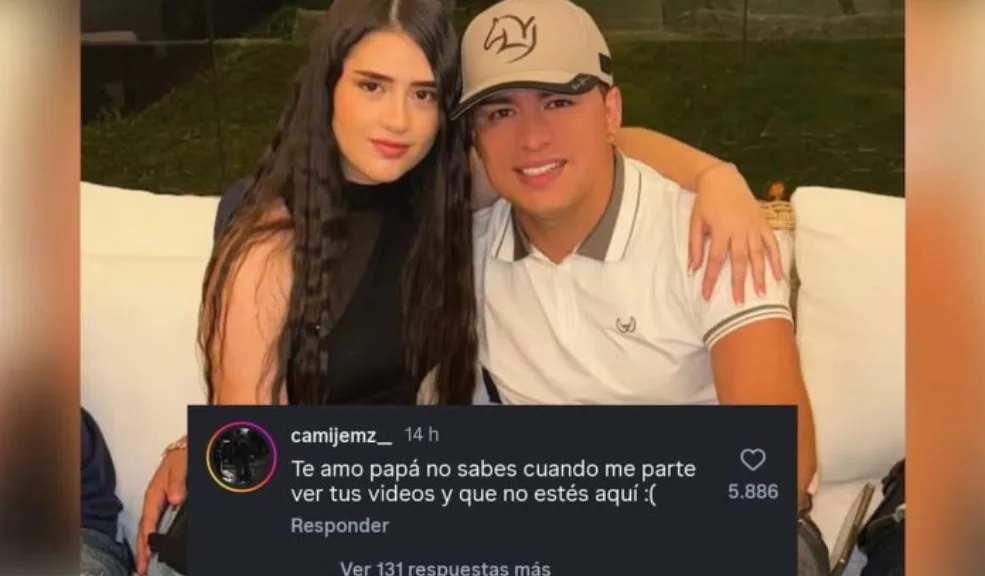 “Te amo papá” hija de Yeison Jiménez rompe el silencio con un mensaje a su padre