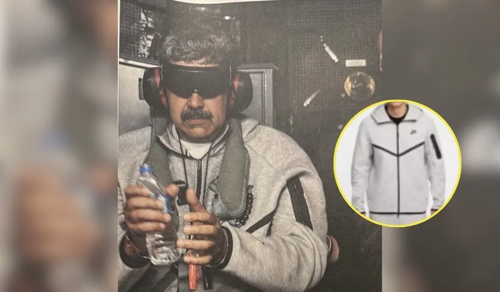 ¡Increíble! La ropa que usaba Maduro al ser capturado se vuelve un éxito de ventas 10 ¡Increíble! La ropa que usaba Maduro al ser capturado se vuelve un éxito de ventas La ropa de Nicolás Maduro al momento de su captura se volvió viral en redes. Su atuendo Nike disparó ventas y generó memes y reacciones de los internautas.